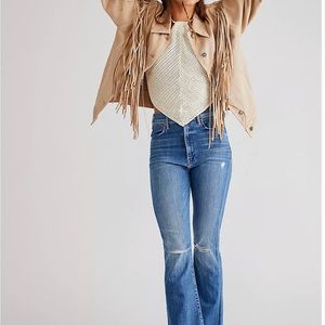 MOTHER The Hustler Ankle Fray jeans